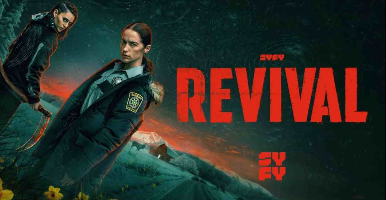 Melanie Scrofano and Romy Weltman in Revival (2025)