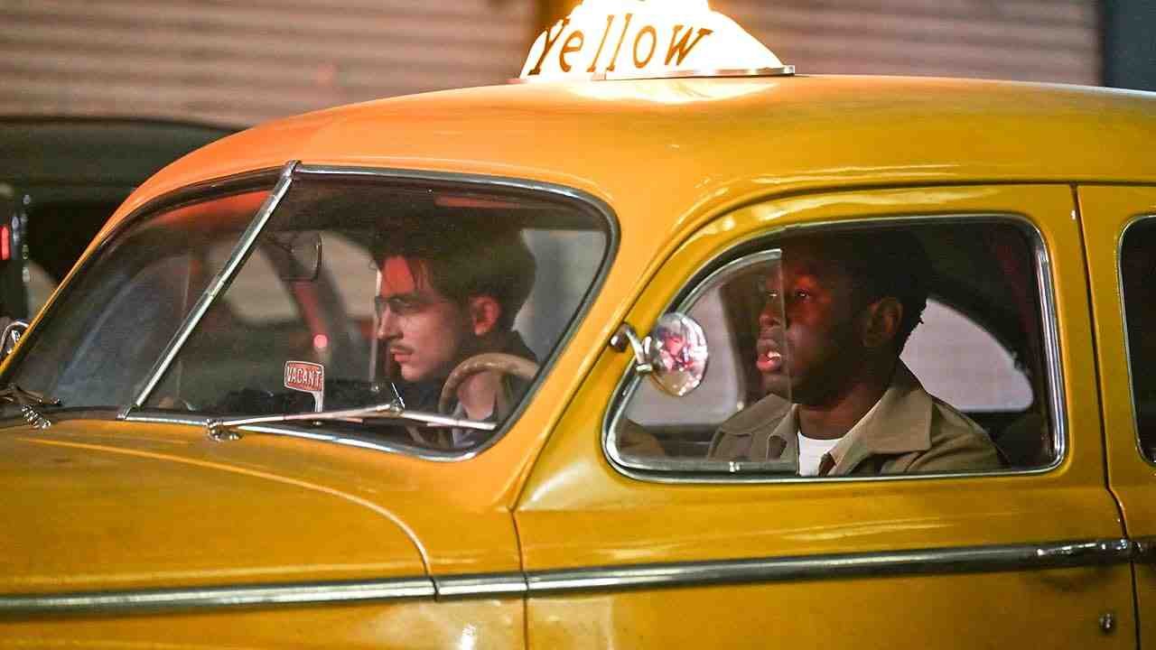 Timothée Chalamet and Tyler the Creator in Marty Supreme (2025)